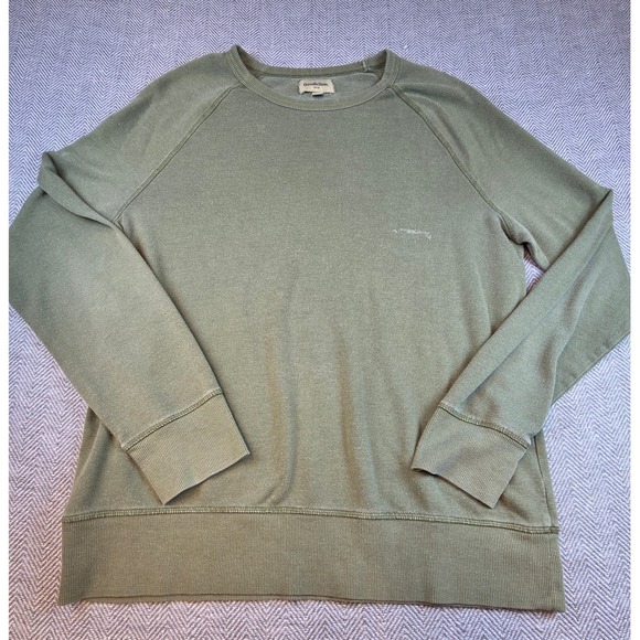 Goodfellow & Co Other - Goodfellow & Co Mens Olive Green Crew Neck Raglan Sweatshirt Size L